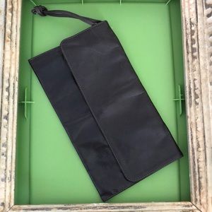 Calfskin Leather Wristlet Purse by M0851